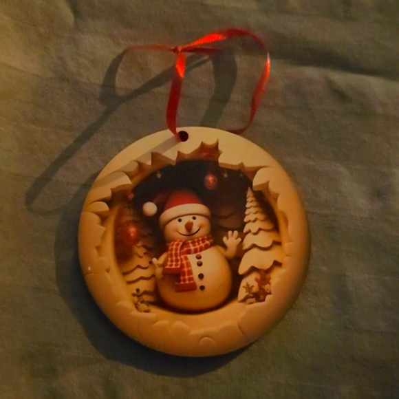 Snowman Christmas Ornament - Picture 1 of 5